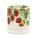 image 4 of Mug: 1 x 300ml Emma Bridgewater Strawberries 1/2 Pint Mug, Ceramic White