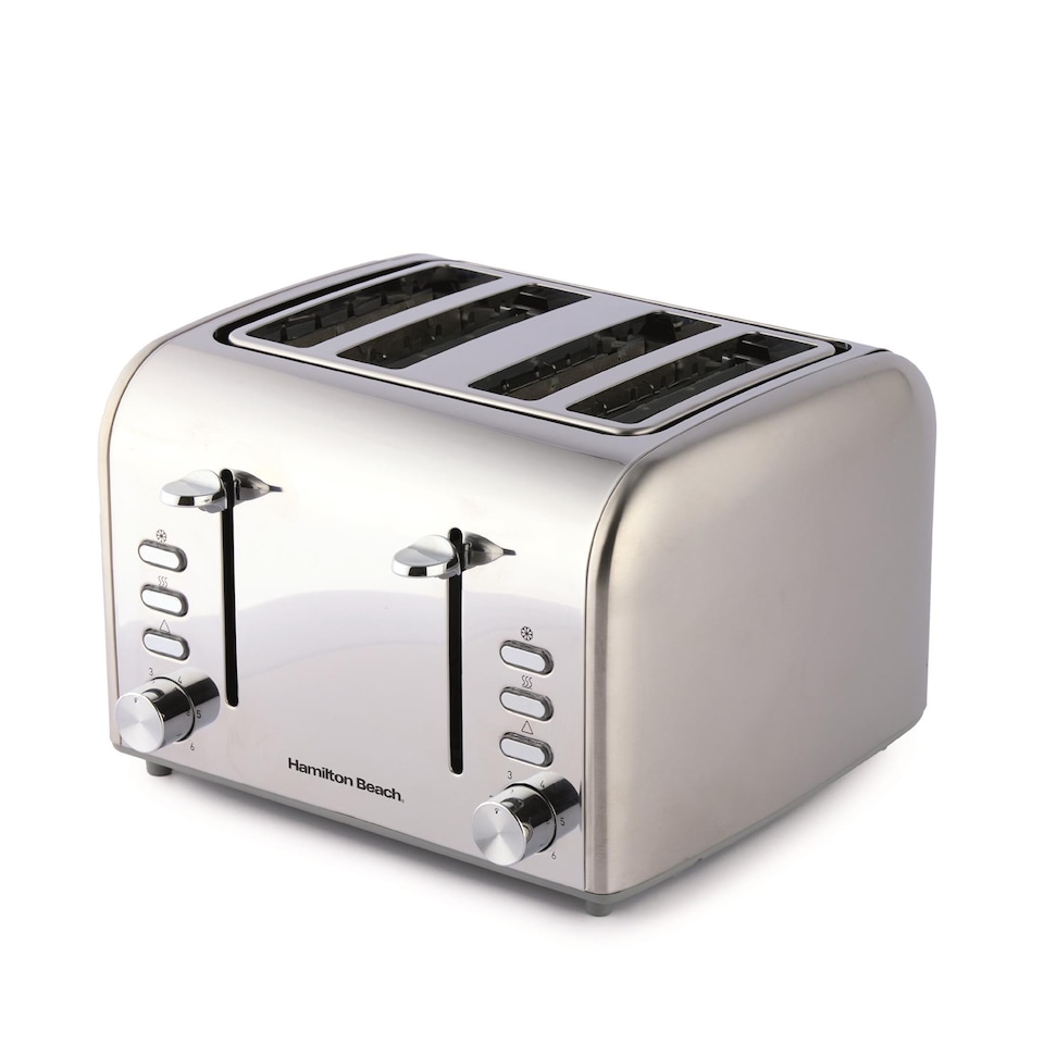 image 1 of Hamilton Beach Rise Polished Kettle & 4 Slice Toaster Set