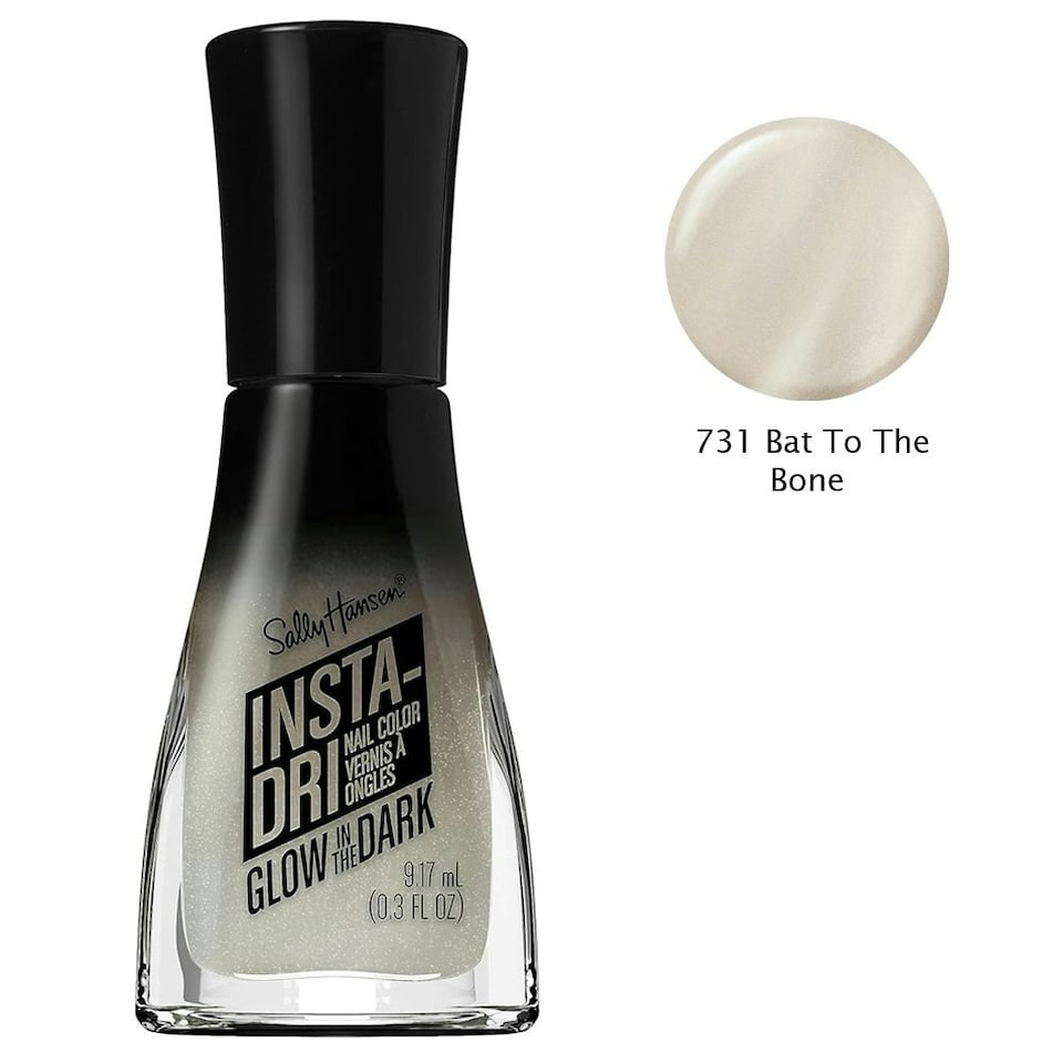 image 1 of Sally Hansen Insta-Dri Nail Glow In The Dark Nail Polish 731 Bat To The Bone N/A