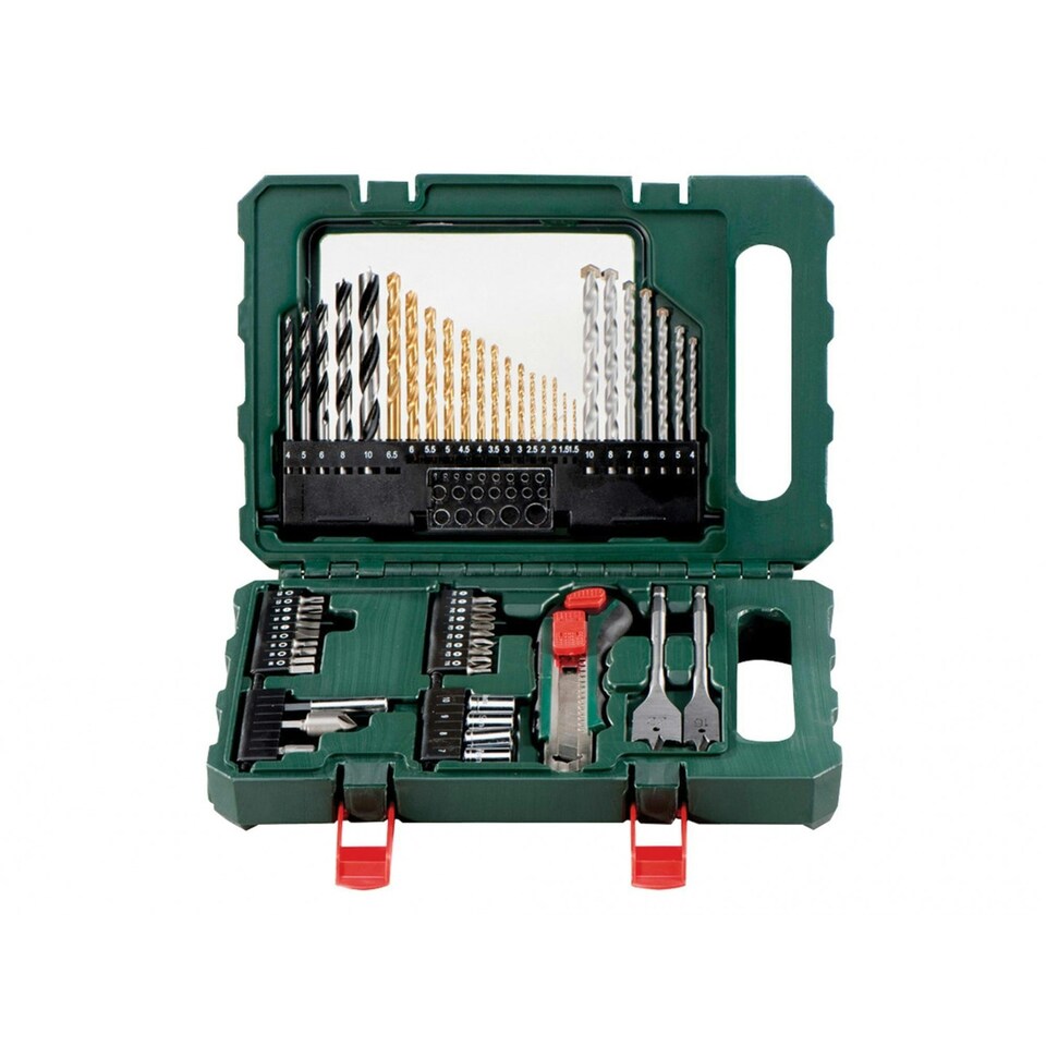 Metabo Assorted Bit Set, 55 Piece - Multi Colour - One Size