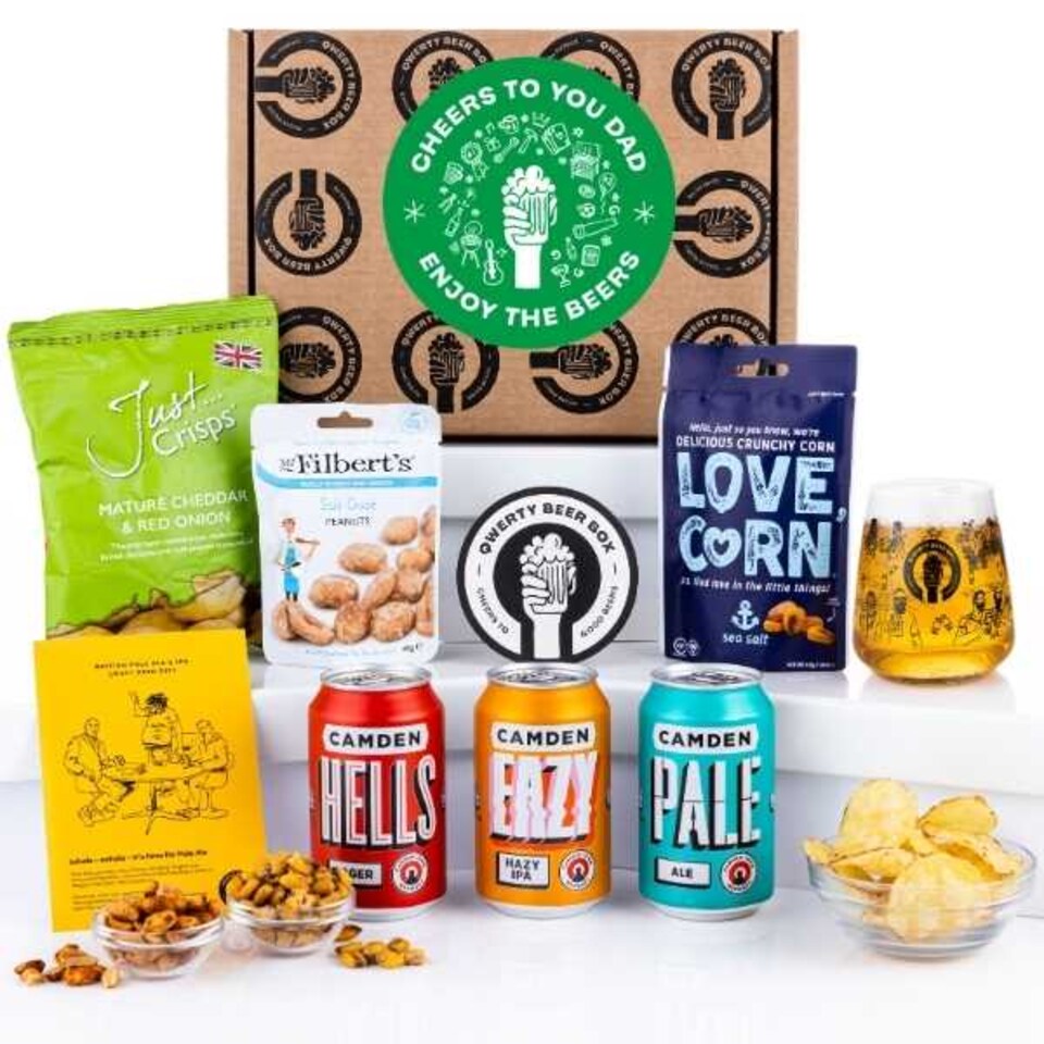 image 1 of QWERTY Beer Box Cheers Dad 'Legends of the Local' Beer Gift