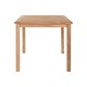 image 4 of Dining Table Home ESPRIT Brown Teak 80 x 80 x 77 cm N/A