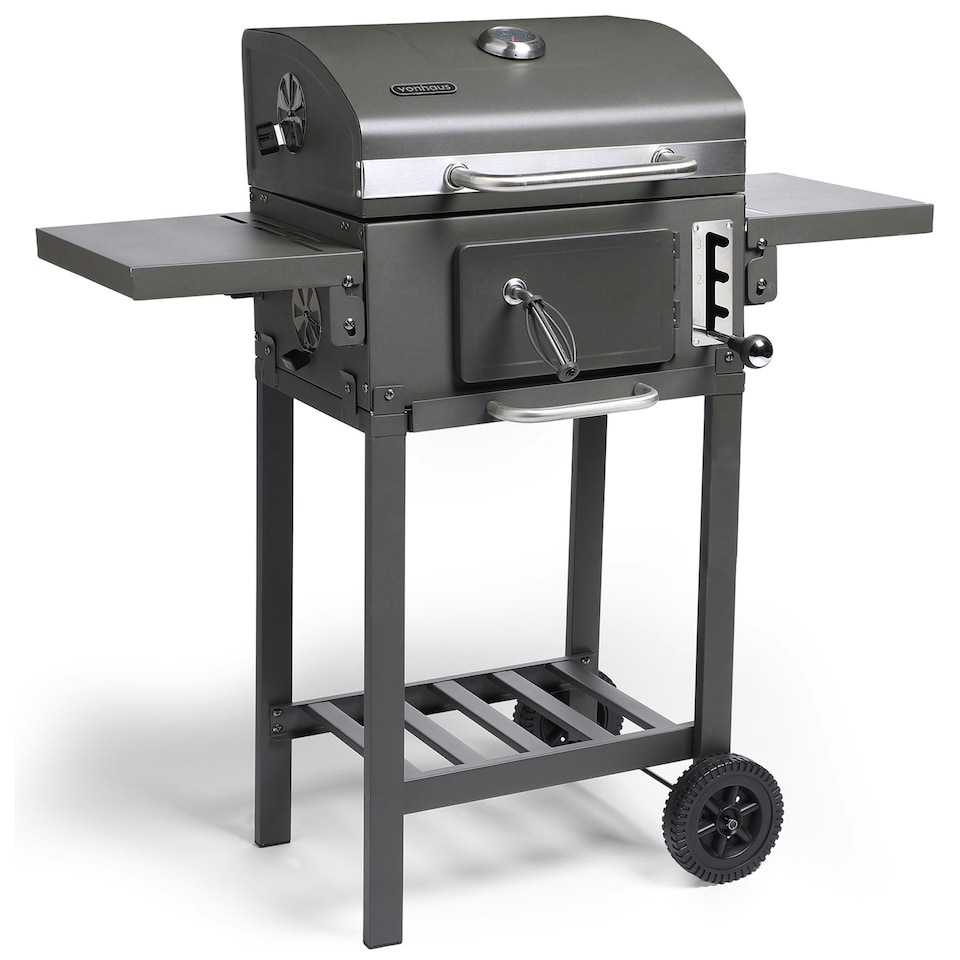 image 1 of VonHaus Charcoal BBQ Compact Portable Barbecue