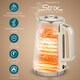 image 3 of HOMCOM 1.7L 3000W Rapid Boil Kettle and 4 Slice Toaster Set Crumb Tray Cream