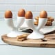 image 2 of Wm Bartleet & Sons Porcelain Double Egg Cup, Set of 2
