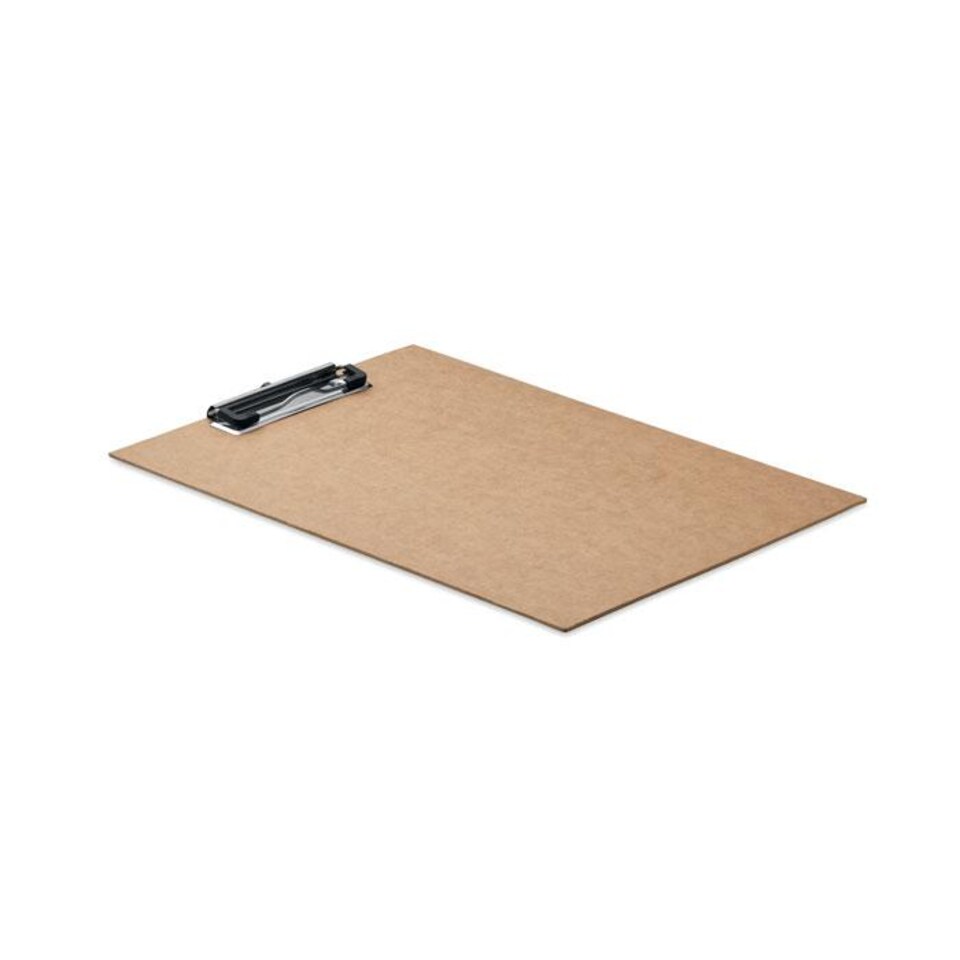 image 1 of MidOcean Clipa Cardboard Clipboard | Brown | Beige | One Size | 1