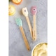 image 9 of KitchenCraft Spatula Multicolour Silicone Mini Set of 3