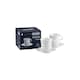 image 1 of De'Longhi DLSC309 Porcelain Cappuccino Cups Twin Pack 270ml White White