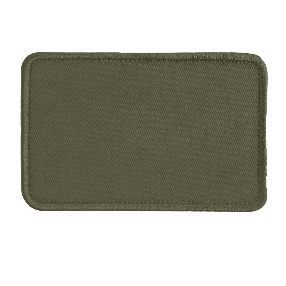 image 1 of Beechfield Removable Cotton Patch | Green | Military Green | One Size | 1