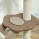 image 6 of PawHut Cat Tower with Sisal Scratch Post, Ball, Perch, Stairs, 88cm, Brown