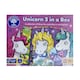 image 2 of Orchard Toys Unicorn 3 In A Box Childrens Activity Games