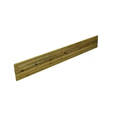 6 x 1 Feet Contemporary Fence Panel - Timber - L5 x W180 x H30 cm - Fully Assembled Brown