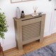 image 4 of Vida Designs Milton Radiator Cover MDF Slatted Cabinet, Unfinished, 78cm