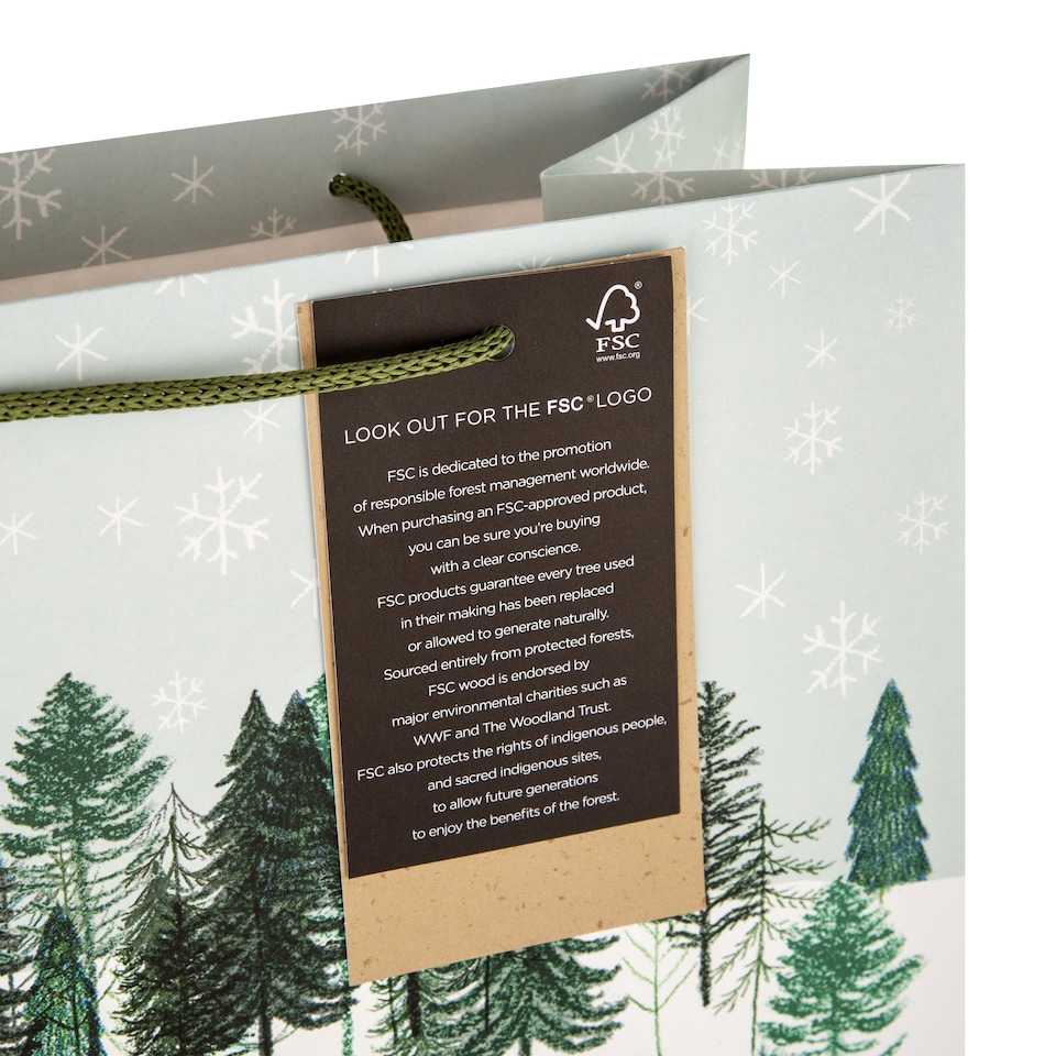 image 1 of Hallmark Pack Of 3 Christmas Gift Bags - 3 Sizes 3 Festive Designs