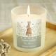 image 1 of Personalised Spring Bunny Candle Jar Clear