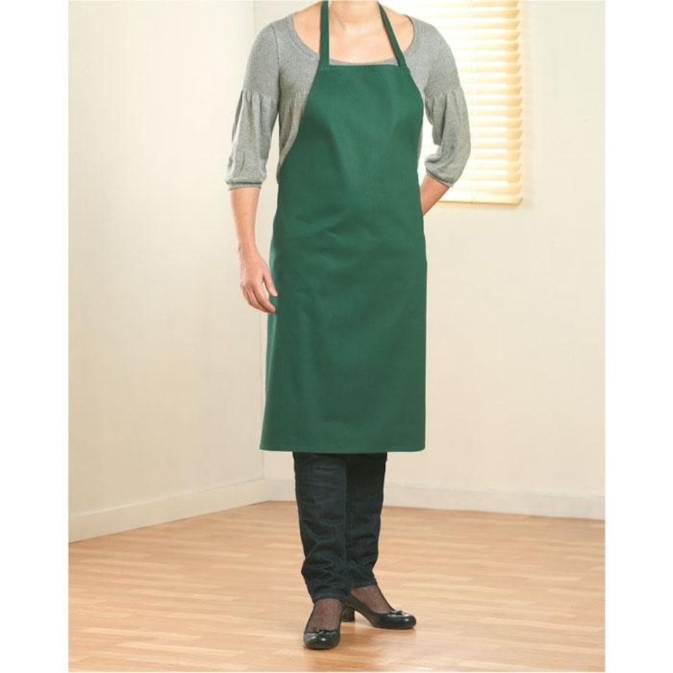 image 1 of MidOcean Kitab Cotton Kitchen Apron - Green - One Size
