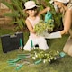 image 7 of Stainless Gardening Tools Set (10 Pieces Green)
