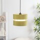 image 2 of ValueLights Sophia Small Olive 2 Tier Ceiling Light Shade Green
