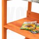 image 6 of KCT 3 Tier Wooden Garden Potting Bench Brown
