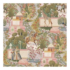 Holden Décor Eastern Horizons Animal Palace Wallpaper - Multicoloured - 10.05m x 0.53m