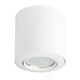 image 3 of ValueLights 4 x GU10 White Tiltable Surface Mounted Ceiling Spotlight Downlights - Complete with 4 x 5W GU10 Warm White LED Bulbs