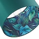 image 3 of Stylish Forest Green Cotton Fabric Lamp Shade with Inner Jungle Palm Tree Print | Green