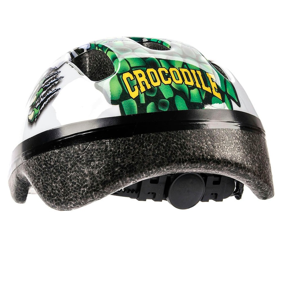 image 1 of Helmet for Kids Toddlers – Lightweight Adjustable Bike Helmet for Boys & Girls – Safety Crash Protection for Cycling, Scooter, Skateboard – MV62 Green | Crocodile | XS
