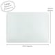 image 2 of Alice's Adventures in Wonderland Large Smooth Glass Worktop Protector - Kitchen Chopping Board