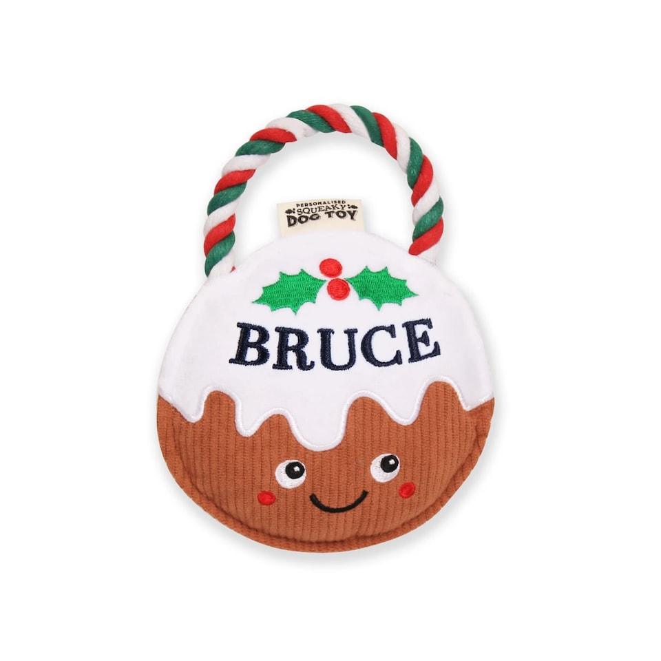 image 1 of Pre-personalised Christmas Dog Toy Gift - Over 80 Titles - Bruce