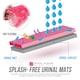 image 4 of Urinal Screen Splash Mats Scented Toilet Deodorizer and Urinal Splash Guards for Men’s Toilet