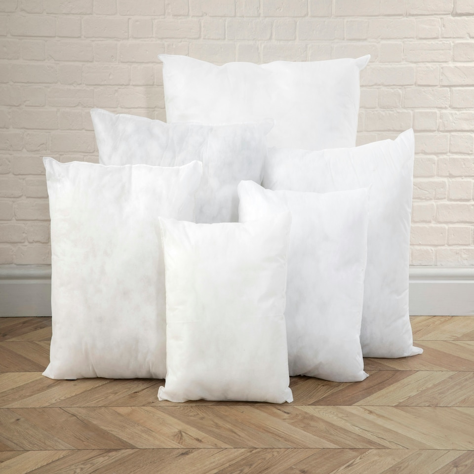 image 1 of Polyester Cushion Pads Inners 100% Hollowfibre Filling 40x40cm | White | 1