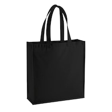 Westford Mill Gallery Canvas Tote Bag - Black - One Size