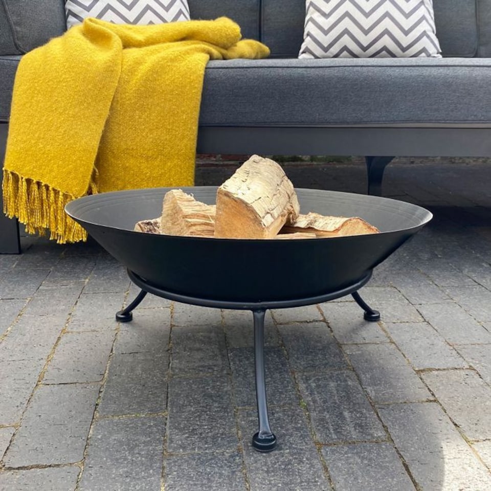 image 1 of Cast Iron Outdoor Fire Bowl