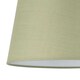 image 3 of Sage Green Cotton 23cm Tapered Cylinder Pendant or Lamp Shade Green