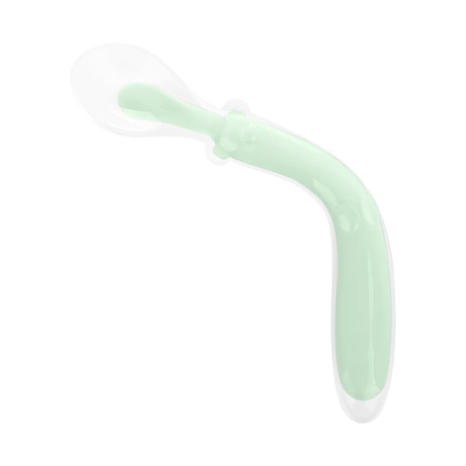 image 1 of Kikka Boo Flexible Training Spoon Mint