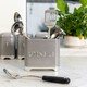 image 3 of Lovello Utensil Holder Shadow Grey Textured 20x10cm