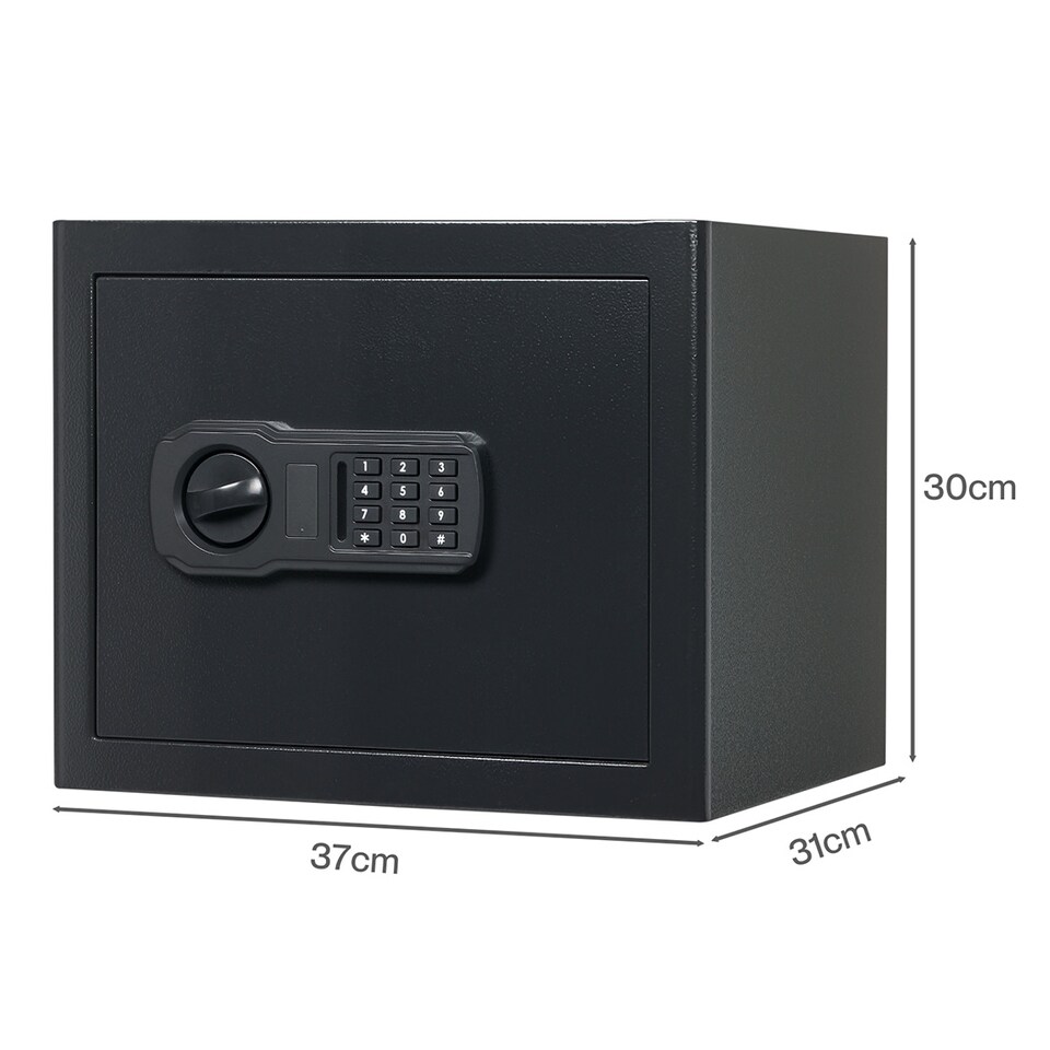 image 1 of Levede Safe Fireproof Security Box Home Office Cash Lock Deposit Password 31L