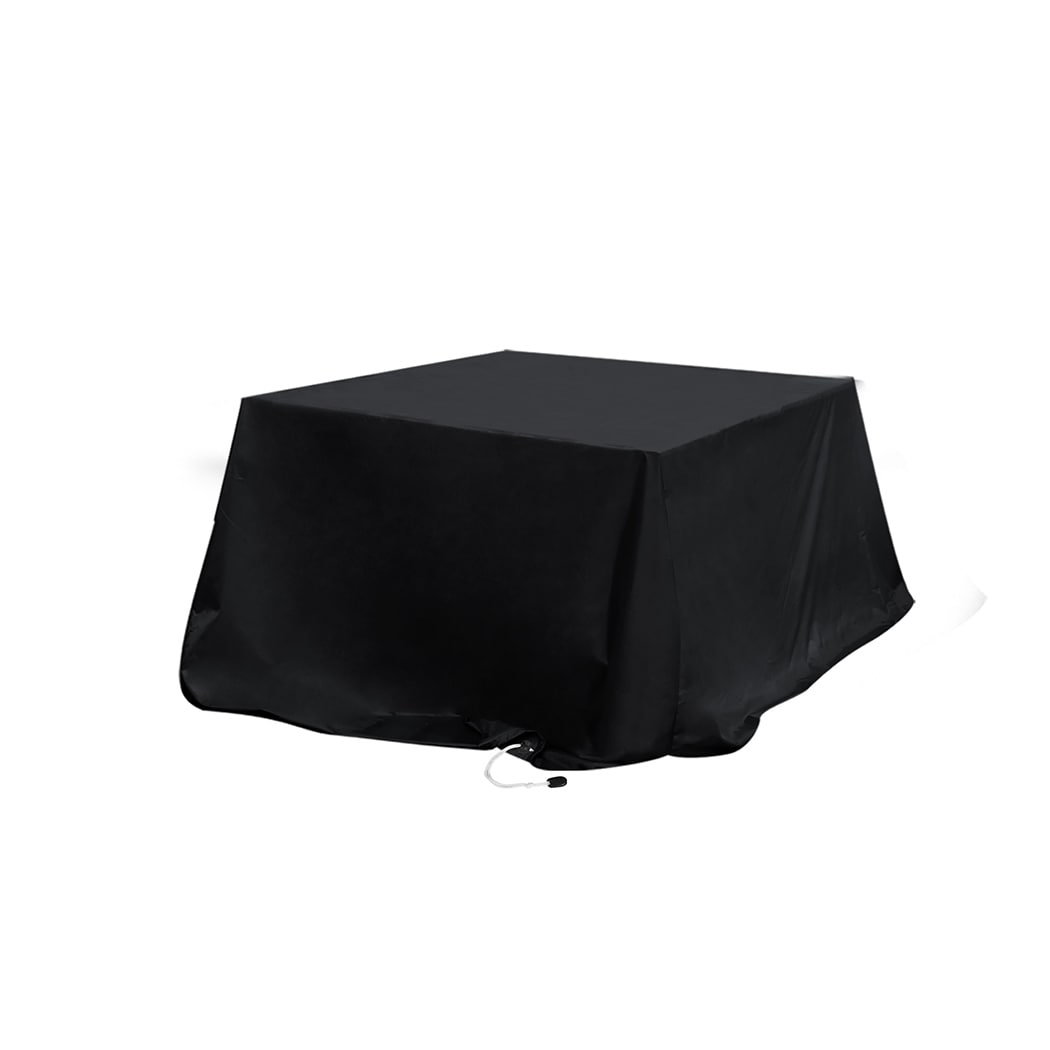 Marlow Outdoor Furniture Cover Garden Patio Waterproof Rain UV Protector | Black | 150cm