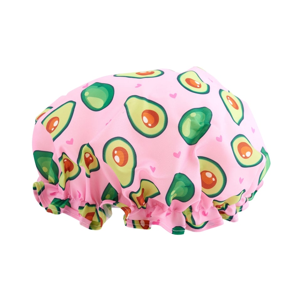 image 1 of SMUG Shower Cap - Avocado Print