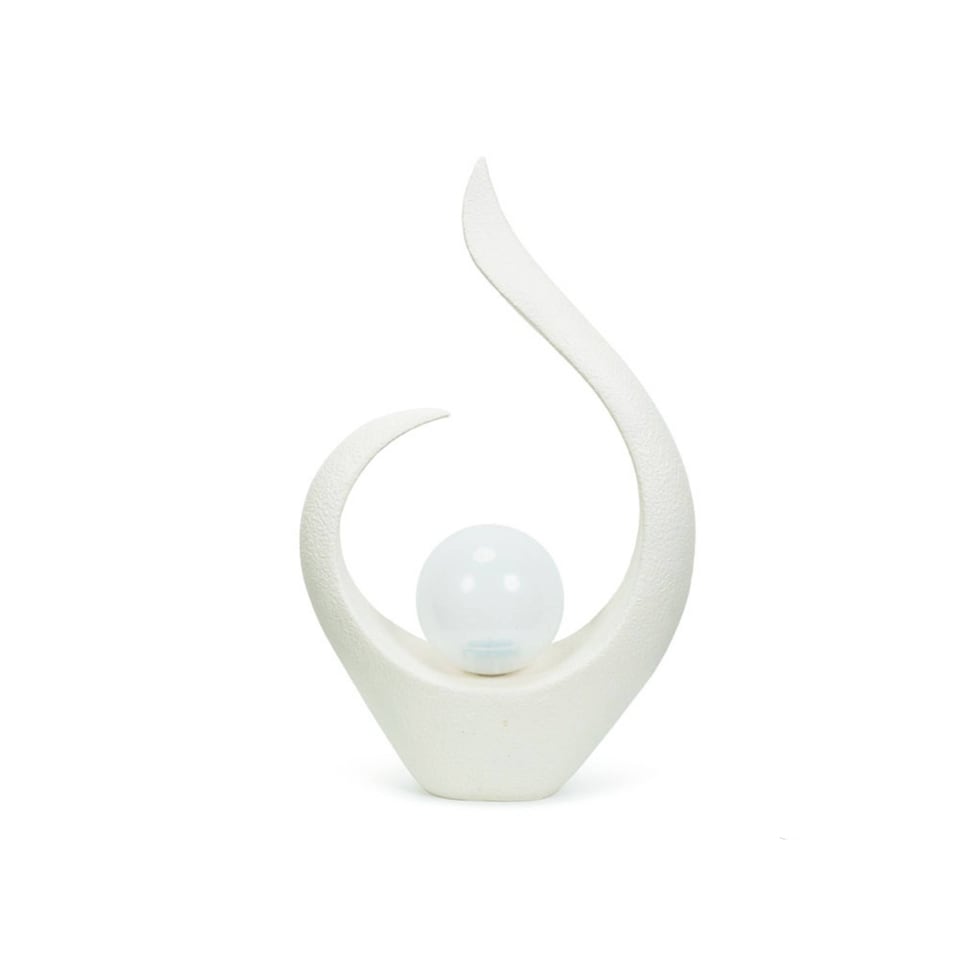 image 1 of ValueLights Solar Powered Large Abstract Garden Ornament Light | Multi