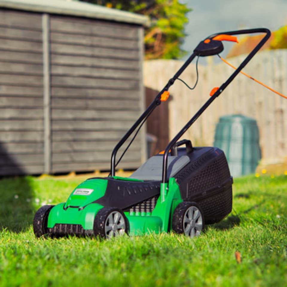 image 1 of Hawksmoor 1200W 32cm Electric Lawnmower 230V