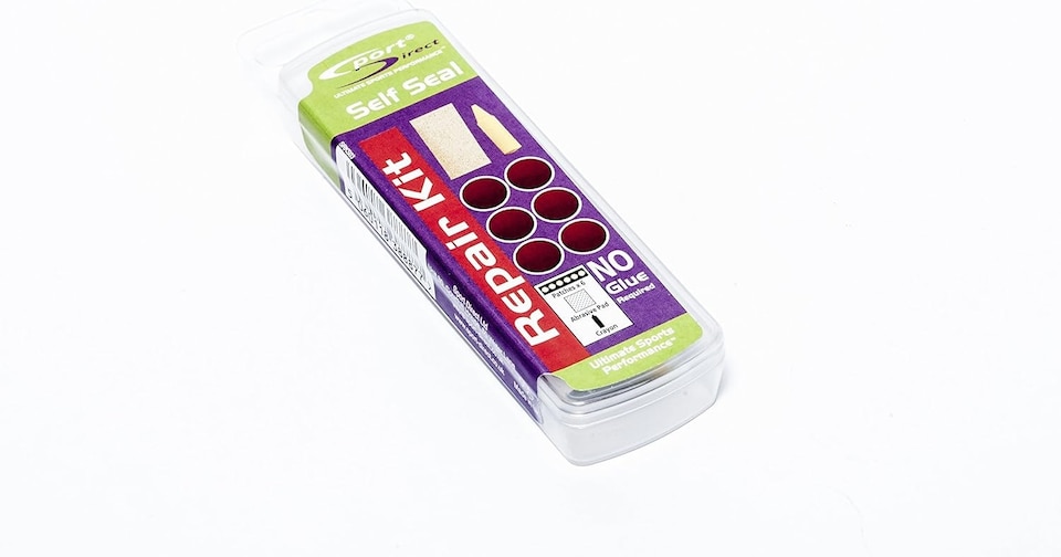 image 1 of Sport Direct Self Seal Bike Puncture Repair Kit + 6 Patches, Abrasive pads, Crayon