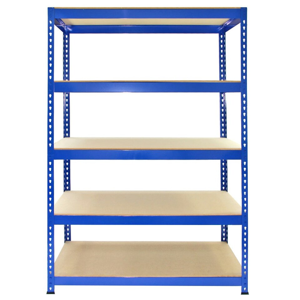image 1 of 3 x Q-Rax Racking Blue 90 x 50 x 180cm + 2 x Racking Blue 120 x 50 x 180cm Blue