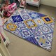 image 4 of Turkish style. Azulejos tiles (Rug) Multi | Medium: 80x150cm