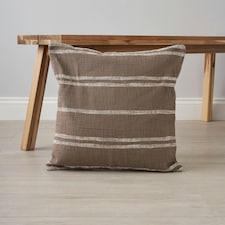 BHS Riga Cushion, Taupe Brown | Taupe