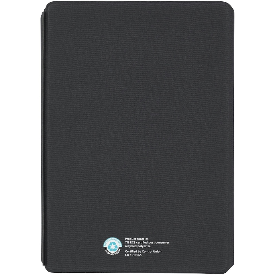 image 1 of Notu Recycled Padfolio - Solid Black - One Size