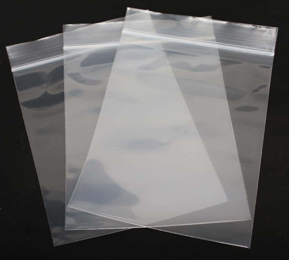 image 1 of 1000 Zip Lock Bags (5"x7.5") | Clear | 5" x 7.5"