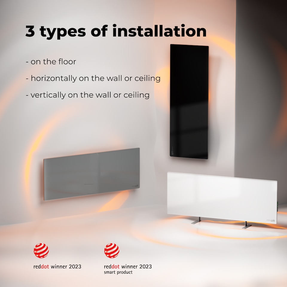 image 1 of AENO Premium Smart Heater Black