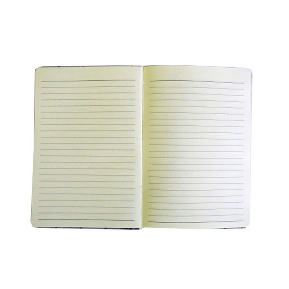 image 1 of Anker Wood Effect A5 Notebook - Cream/Black - One Size