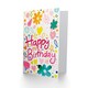 image 2 of Bright Flower Love Heart Pattern Woman Her Birthday Card